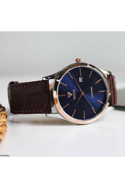 Fiesta Fs 600803   Men's Wrist Watch with Leather Cord