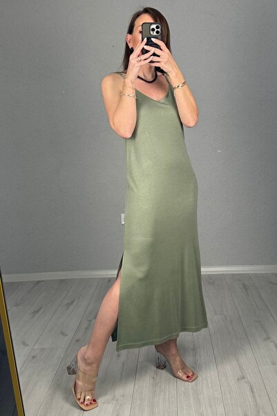 lady special Καθημερινό φόρεμα με λουράκι Modal