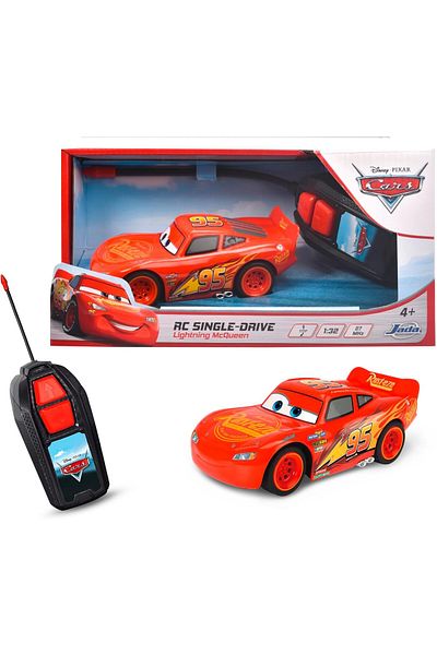 DİSNEY CARS Dickie Disney Cars 3 RC Lightning McQueen Single Drive 1:32