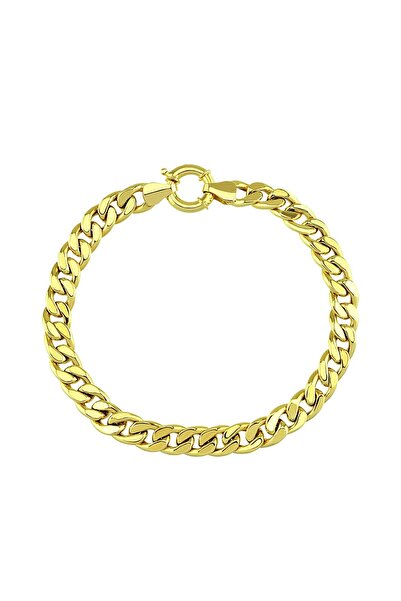 Altınkesesi 14 Ayar Altın Sade Şık Günlük Gurmet Bileklik