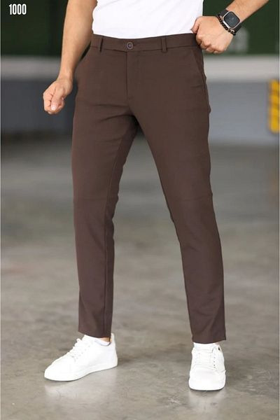 Kokosh moda Ανδρικό υφασμάτινο παντελόνι ίσιο κομμένο μέχρι τον αστράγαλο