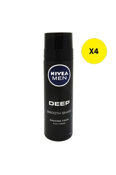 NIVEA X4 - NIVEA FOAM RAS 200ML DEEP