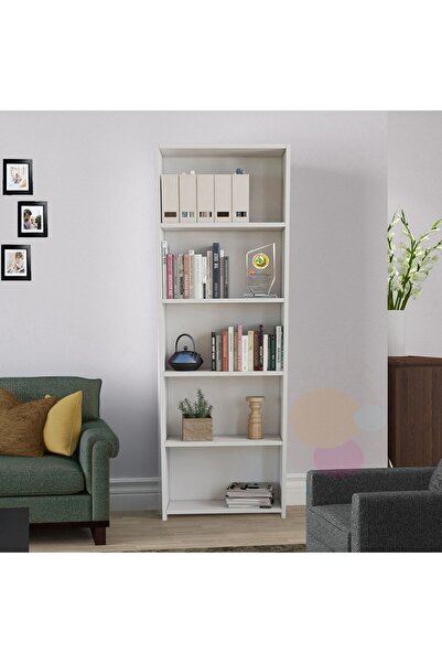 Modilayn 5 Raflı Kitaplık Kütüphane