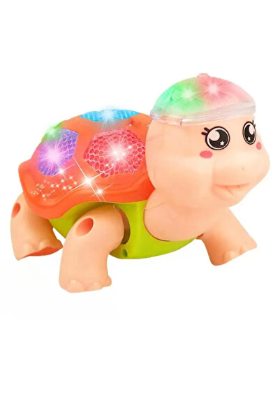 RAF Store Emeklemeye Ve Yürümeye Yardımcı Yürüyen Pilli Kaplumbağa İpli, Işık...