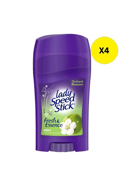 Lady Speed Stick X4 - LADY SPEED STICK ANTIPERSPIRANT STICK 65G FRESH ESSENCE ORCHARD BLOSSOM