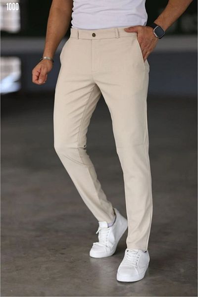 Kokosh moda Ανδρικό υφασμάτινο παντελόνι ίσιο κομμένο μέχρι τον αστράγαλο