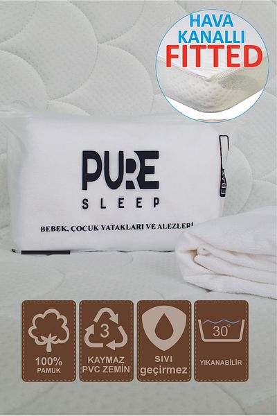 Pure Sleep Liquid Proof Baby and Child Bed Mattresses |   Fitted Airable Side Wall Mattress Models