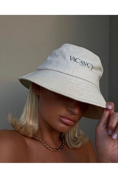GYES Vacancy Bucket Unisex Cream Bucket Fisherman Hat