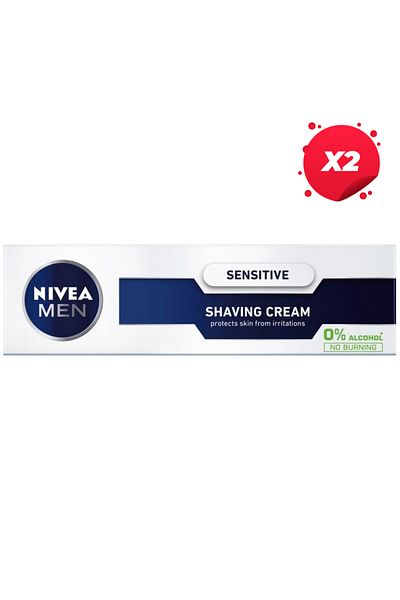 NIVEA X2 - NIVEA CREMA RAS 100ML SENSITIVE