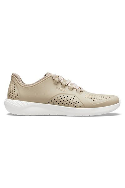 Crocs Men's Literide Pacer Shoes 42-43 Eu - M9 Us Beige - Cobblestone/white