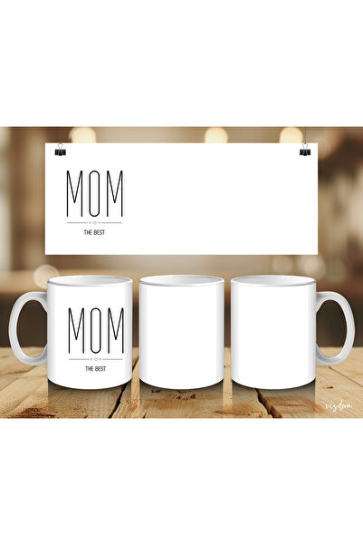 visdora Mom The Best Printed Mug