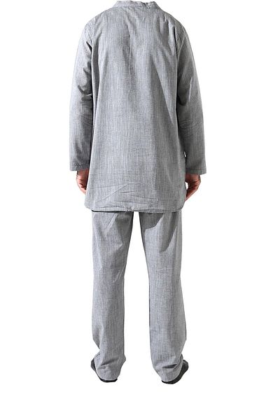 Çağrı Men's Single Pocket Shirt Pants Double Suit Hajj and Umrah Clothing