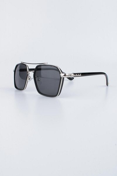 La Viva Men's Silver UV 400 Protected Men's Sunglasses 23lv6030r04