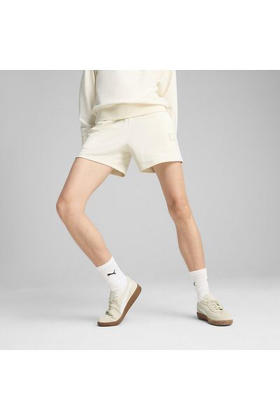 Puma Pantaloni scurți ESS ELEVAD 5" cu talie mijlocie pentru femei