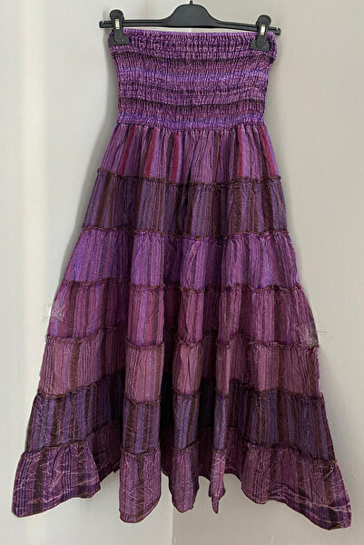 AYASOFYA OTANTIK Жіночі етнічні туфлі 100% бавовна, без ремінця на талії, спідниця