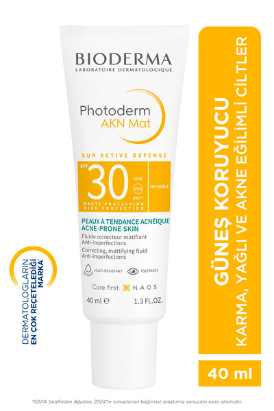 Bioderma Photoderm Akn Mat Spf 30 Güneş Koruma Kremi 40 ml