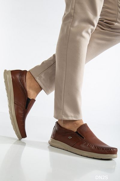 DN2S Men's Genuine Leather Loafer Shoes