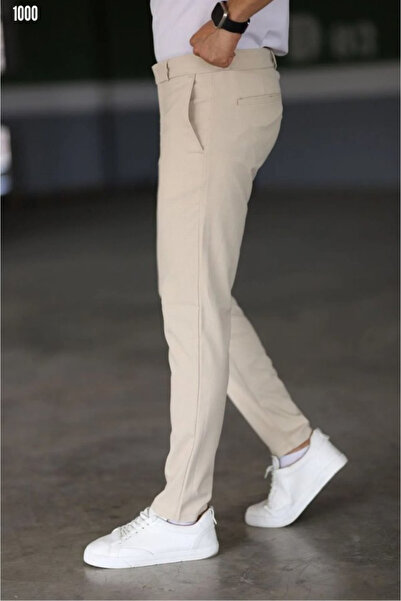 Kokosh moda Ανδρικό υφασμάτινο παντελόνι ίσιο κομμένο μέχρι τον αστράγαλο