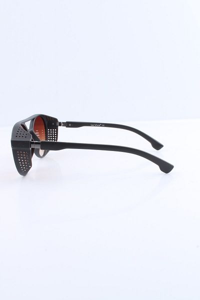 La Viva Black Brown Uv400 Men's Sunglasses - 2lv1107r004