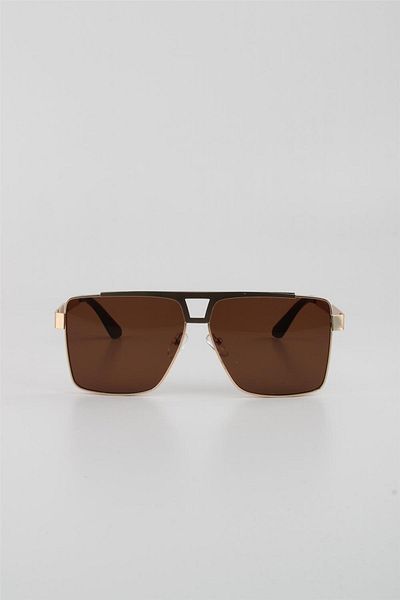 La Viva Brown Matte Uv400 Filter Men's Sunglasses G24Lv3305R03
