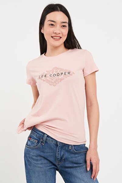 Lee Cooper Tricou dama cu imprimeu logo