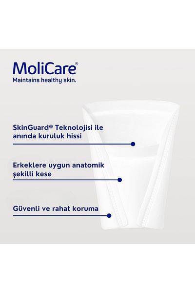 Hartmann Molicare Premium Men Pad 2 Drop Men's Bladder Pad Active Protection 14 Pieces