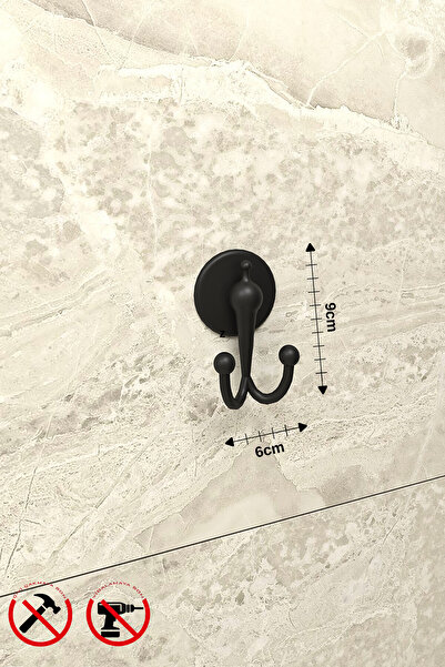 Alper Banyo Paslanmaz Siyah Aksesuar Seti,3lü Banyo Köşeliği Ek03,uzun Havululuk,kapaklı Kağıtlık,bornozluk Set