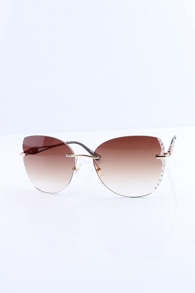 Max Polo Brown Uv400 Women's Sunglasses - 1mp9013r002
