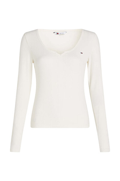 Tommy Hilfiger Tjw Slım Necklıne Detaıl Gmd Ls