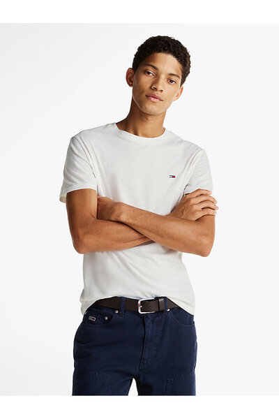 Tommy Hilfiger Erkek Çok Koyu Lacivert Kısa Kollu Tshirt