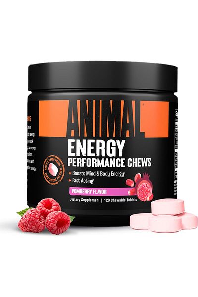 Animal Energy Performance Chews Pomberry 120 chewables