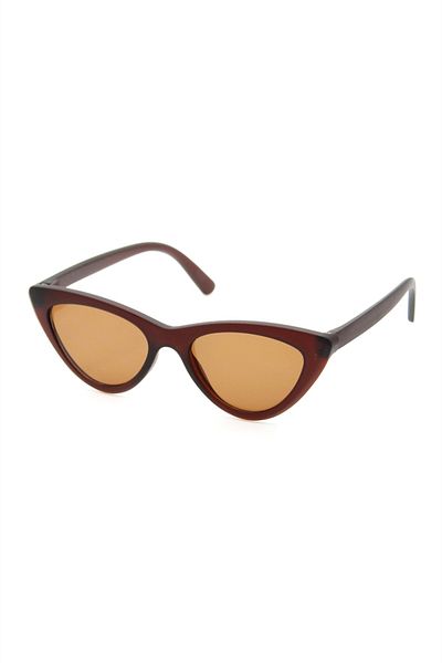 By Marine Matte Brown Uv400 Women's Sunglasses - - 4bm1010r002