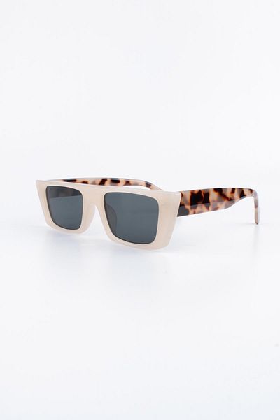 Silvio Monetti Women's Cream UV 400 Protected Sunglasses 23sm6033r04