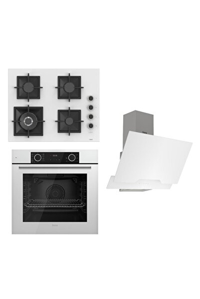 Ferre FLAMEART SC Serisi Beyaz Set (SC406-WFA + XE63CB +D064 ) - 65 cm'lik Ka...