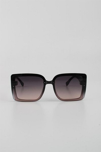 La Viva Women's Sunglasses - Black Gold Gradient, Uv400 Filter, G24Lvs3306R06