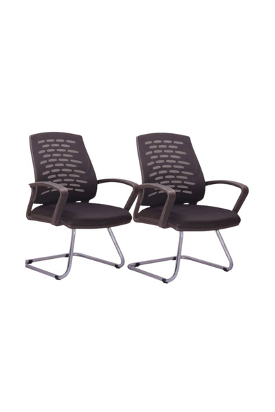 Özmen ofis mobilya 2 ADET FİLELİ BEKLEME OFİS SANDALYESİ