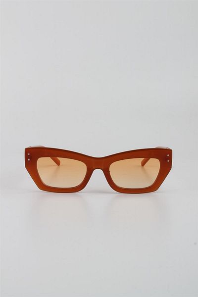 Silvio Monetti Uv400 Gradient Orange Women's Sunglasses - G24Sm8002R05