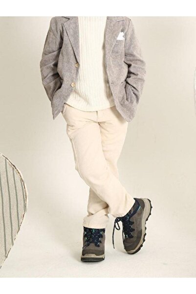 Zekids Хлопчачі штани з поясом з льону