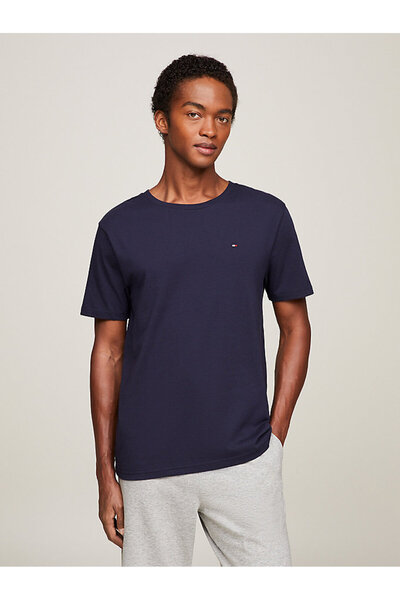 Tommy Hilfiger Erkek Lacivert Uyku T-Shirt