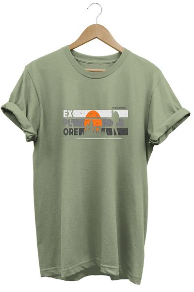 remonz Explore Explore Printed T-shirt 100% βαμβάκι