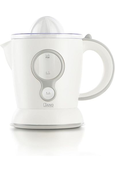 JANO Electric Citrus Juicer 60w With Adjustable Control And Press Mechanism From , 1.2 Liter, White J