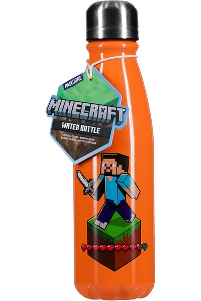 Paladone PL - Minecraft Aluminium Water Bottle 600ml