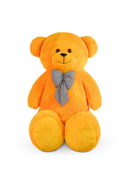 Özgüner Oyuncak 125 cm Large Teddy Bear with Bow Tie - Large Size, New Design