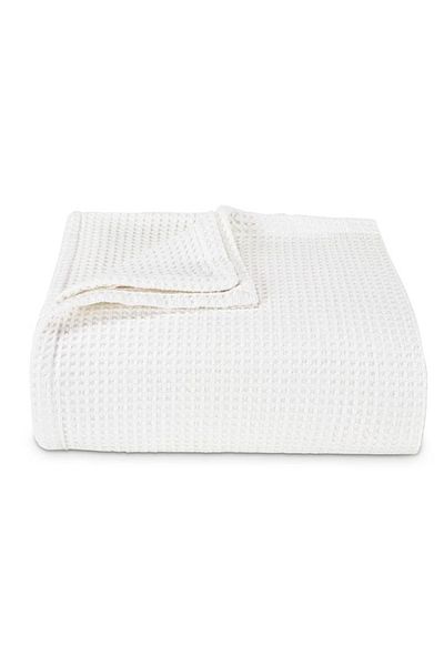 Tayarra Thermal medical cotton blanket, multi-purpose mesh bed cover, 100% Egyptian cotton blanket, size 190 x 240 cm.