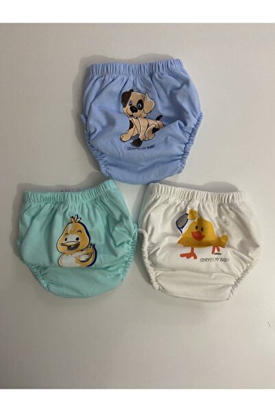 jilly jo Poope's 3-Piece Baby Boy Training Pants - Toilet Training