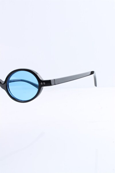 Silvio Monetti Unisex Black Blue Glass Uv400 Sunglasses - 3sm5928r003