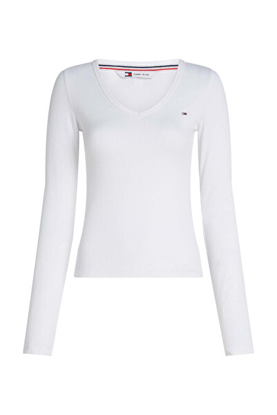 Tommy Hilfiger Tjw Slım Essentıal Rıb V Ls