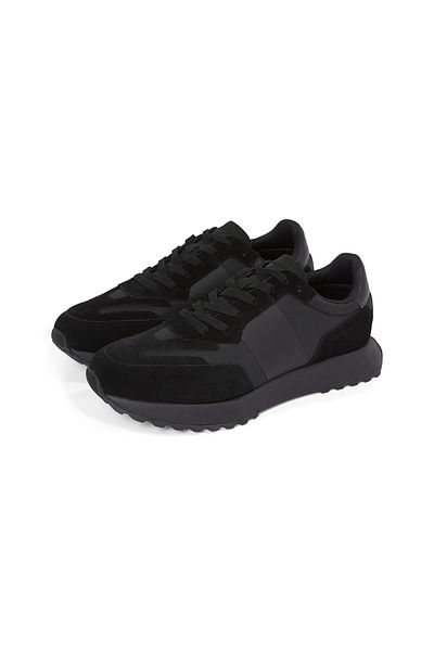 Calvin Klein Calvin Klein Men Triple Black Low Top Sneakers