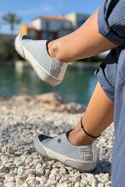 Güneşkızı Guki35 Women's Blue Daily Comfortable Vegan Sky Sneaker