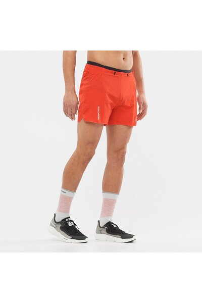Salomon Sense Aero 5” Men's Running Shorts Fiery Red Lc1870300